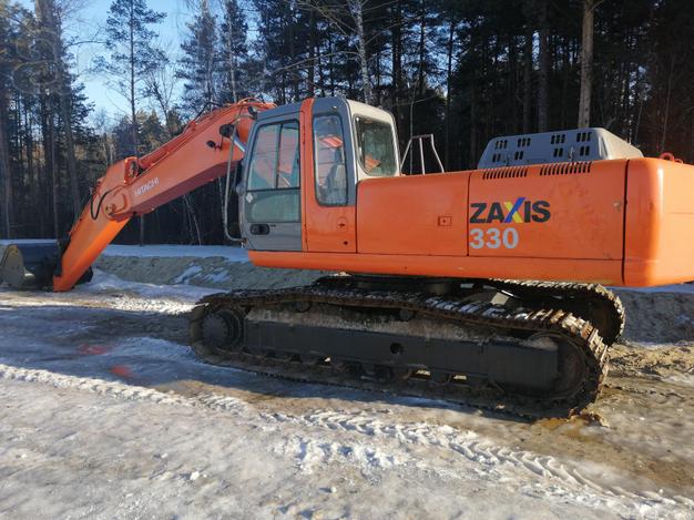 Аренда гусеничного экскаватора Hitachi ZX 330 (1,7 м3)