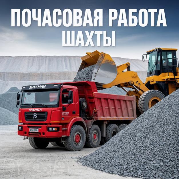 ПОЧАСОВАЯ работа для самосвалов (Шахты)